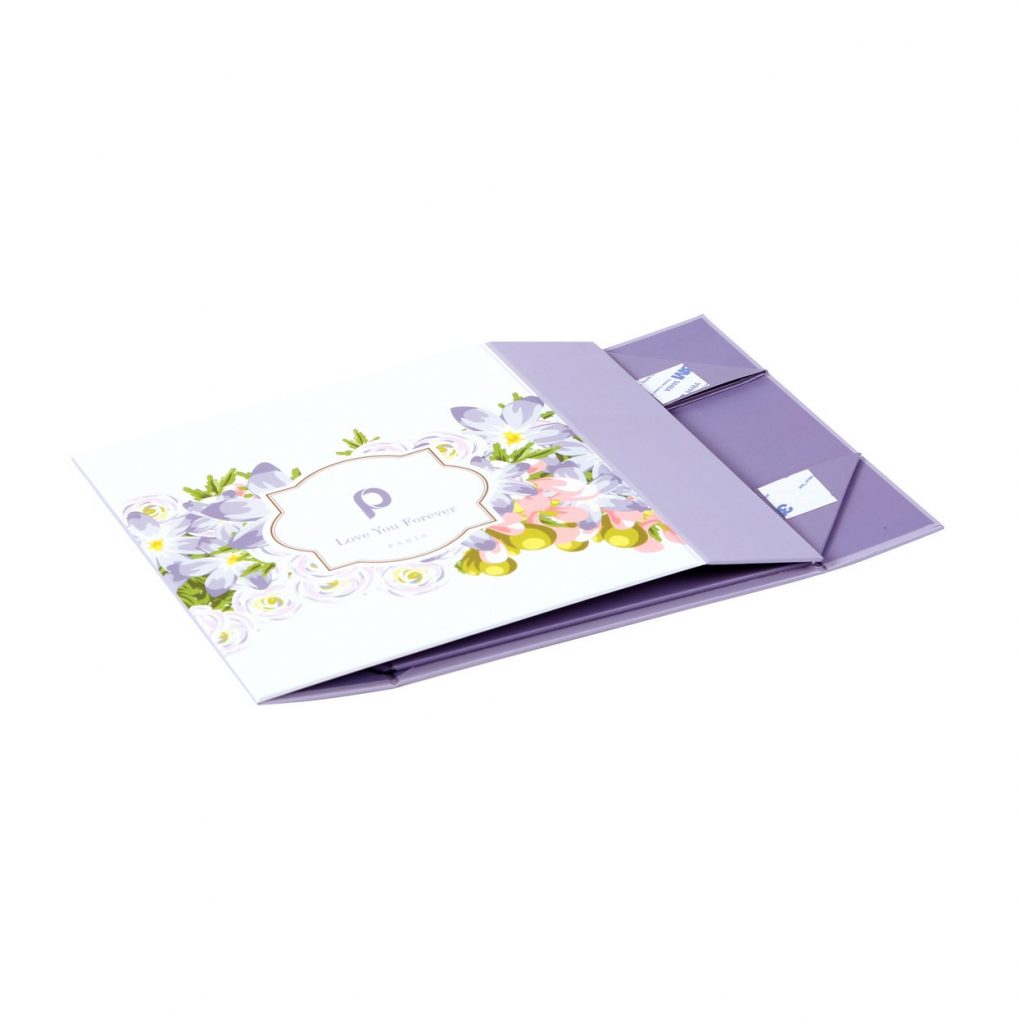 Custom Collapsible Gift Boxes Floral 04